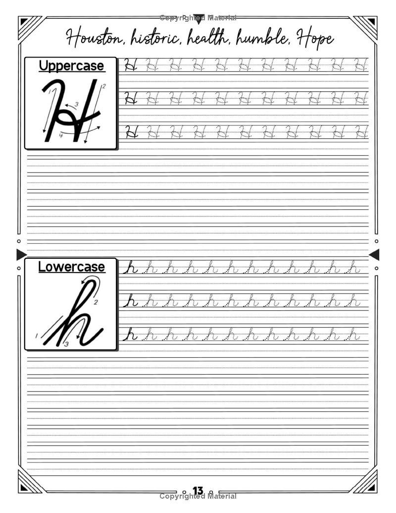 Cursive Workbook for Teens & Young Adults: Learn Cursive Handwriting with Clear Steps and Real-World Practice