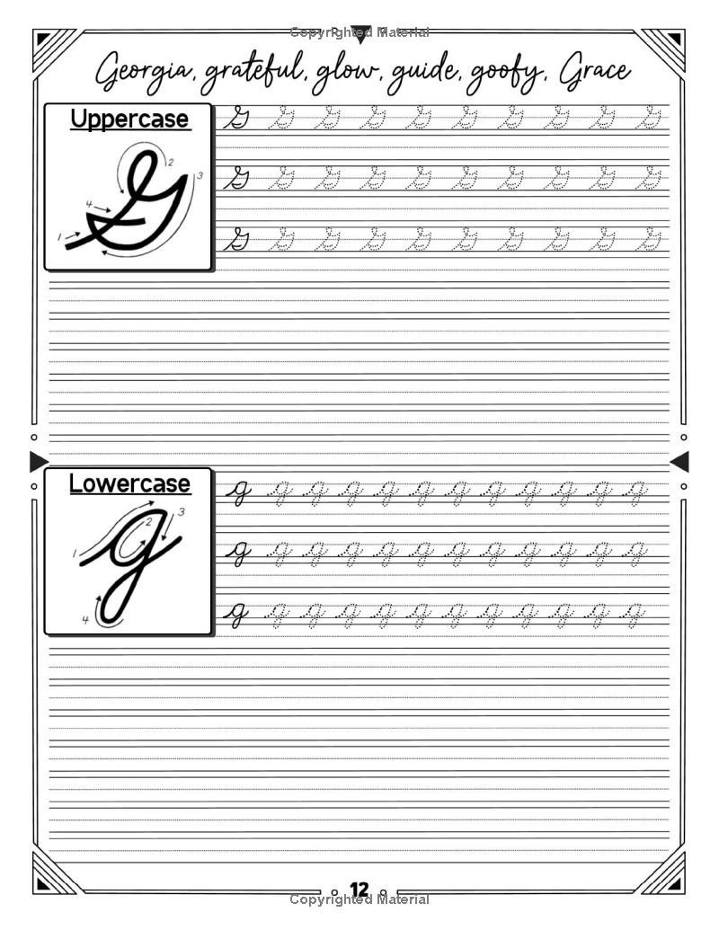 Cursive Workbook for Teens & Young Adults: Learn Cursive Handwriting with Clear Steps and Real-World Practice