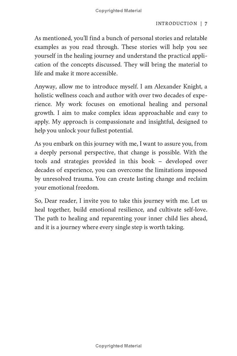 HEALING AND REPARENTING YOUR INNER CHILD: OVERCOMING NEGATIVE THOUGHT PATTERNS, BUILDING EMOTIONAL RESILIENCE, AND CULTIVATING SELF-LOVE WITH CBT AND OTHER PROVEN STRATEGIES