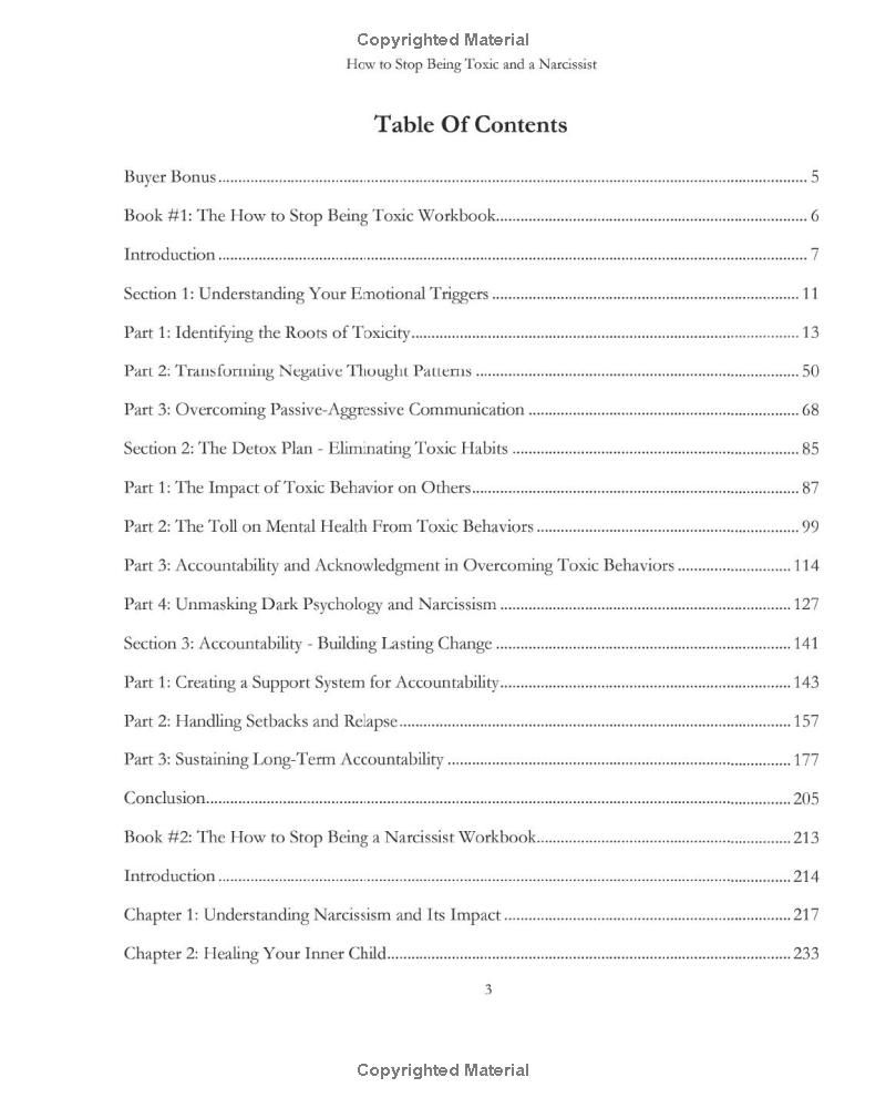 The How to Stop Being Toxic and a Narcissist Workbook (2 Books in 1): Master Emotional Intelligence, Heal Your Inner Child, and Overcome Anxious ... (The Healing and Transformation Series)