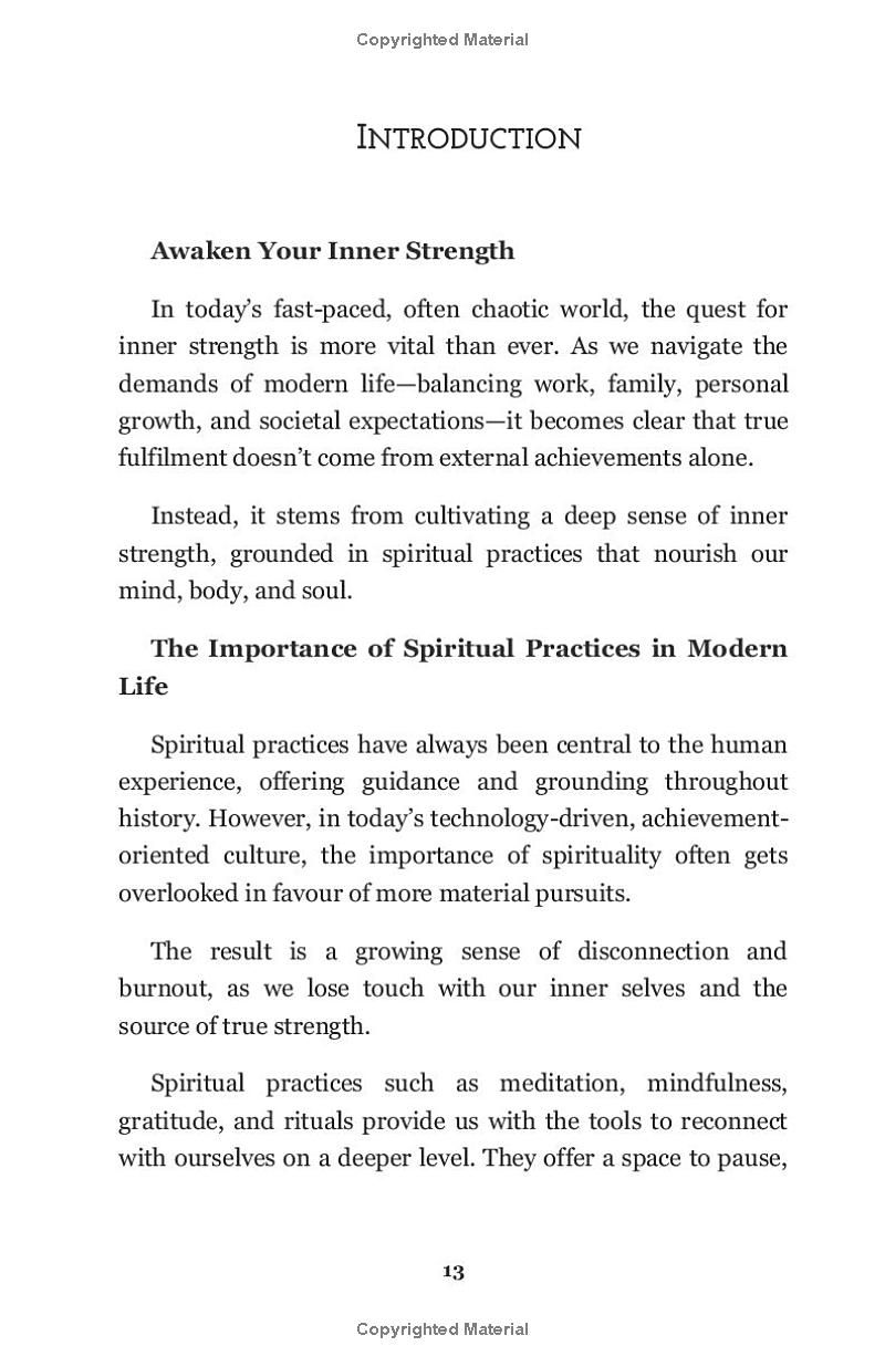 Awaken Your Inner Strength: Unlock the boundless potential, Discover Resilience, Practice Peace, and Lead a purposeful life. (Spirituality and self care)