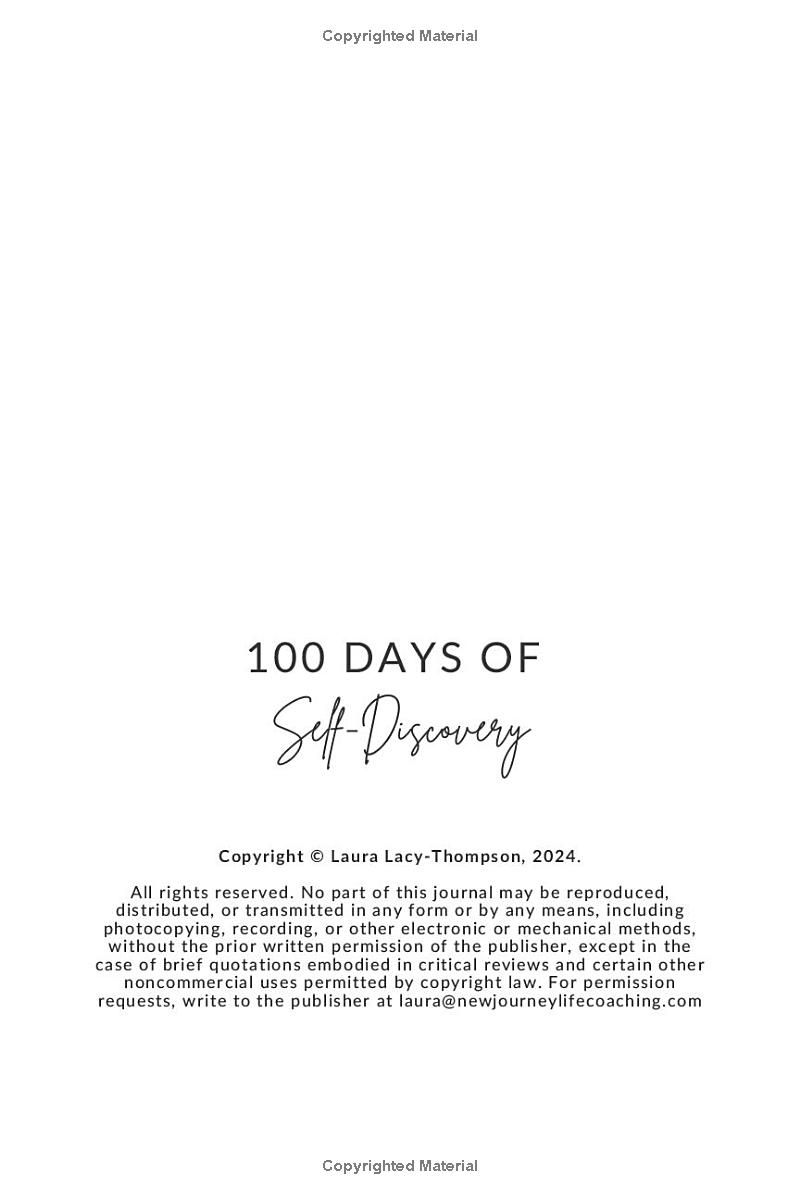 100 Days of Self-Discovery: A Guided Journal for Women to Build Self-Esteem and Self-Confidence