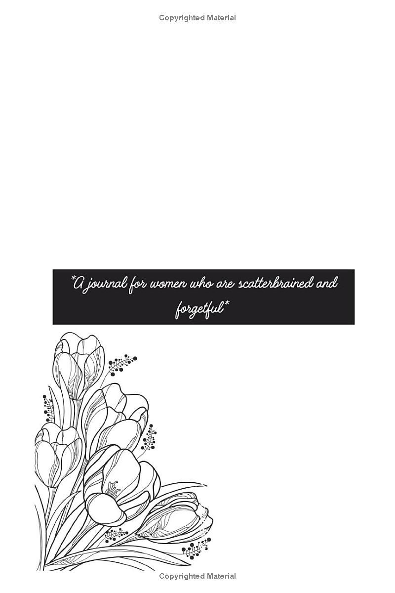 Crap Id Forget If I Didn’t Write It Down: A Notebook for Women Who Are Scatterbrained and Forgetful: Blank pages for your busy mind! A perfect gag or ... thoughts, prayers, and everything you forget.