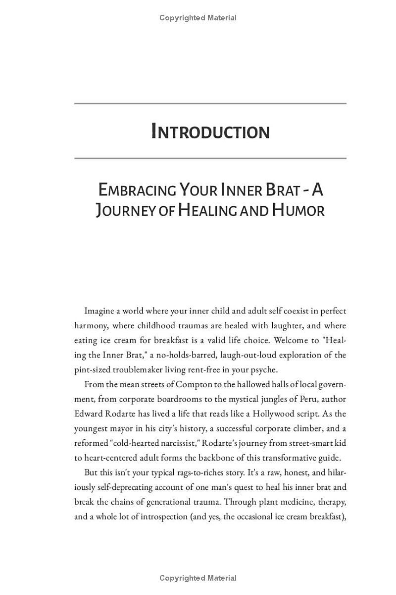 Healing The Inner Brat: Abandonment, Shame, Trauma, Unworthy Break Free from The Past