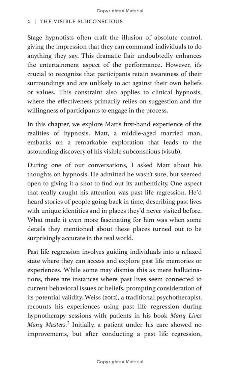 The Visible Subconscious: Discover the Art of Partnering with Your Subconscious, Unlock Hidden Potentials for Personal Transformation