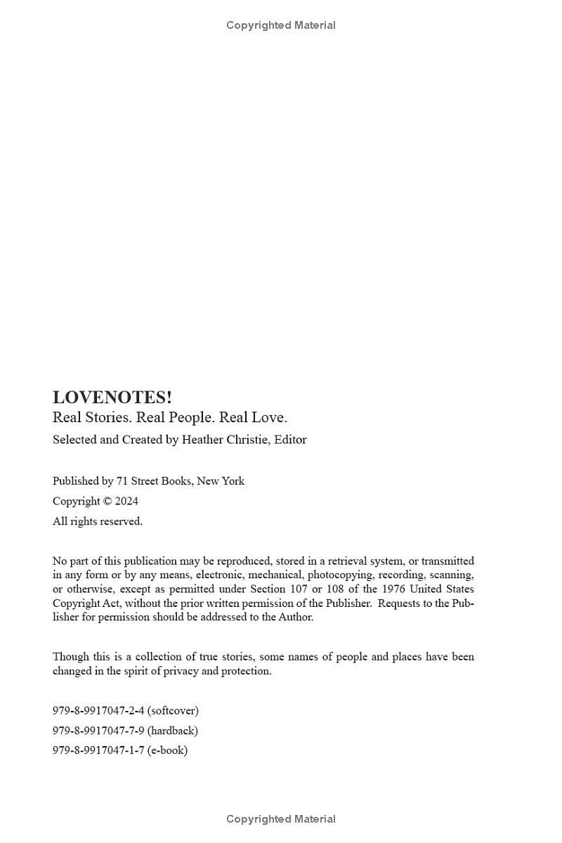 LoveNotes! Real Stories. Real People. Real Love.: Americas Best Love Stories & More!