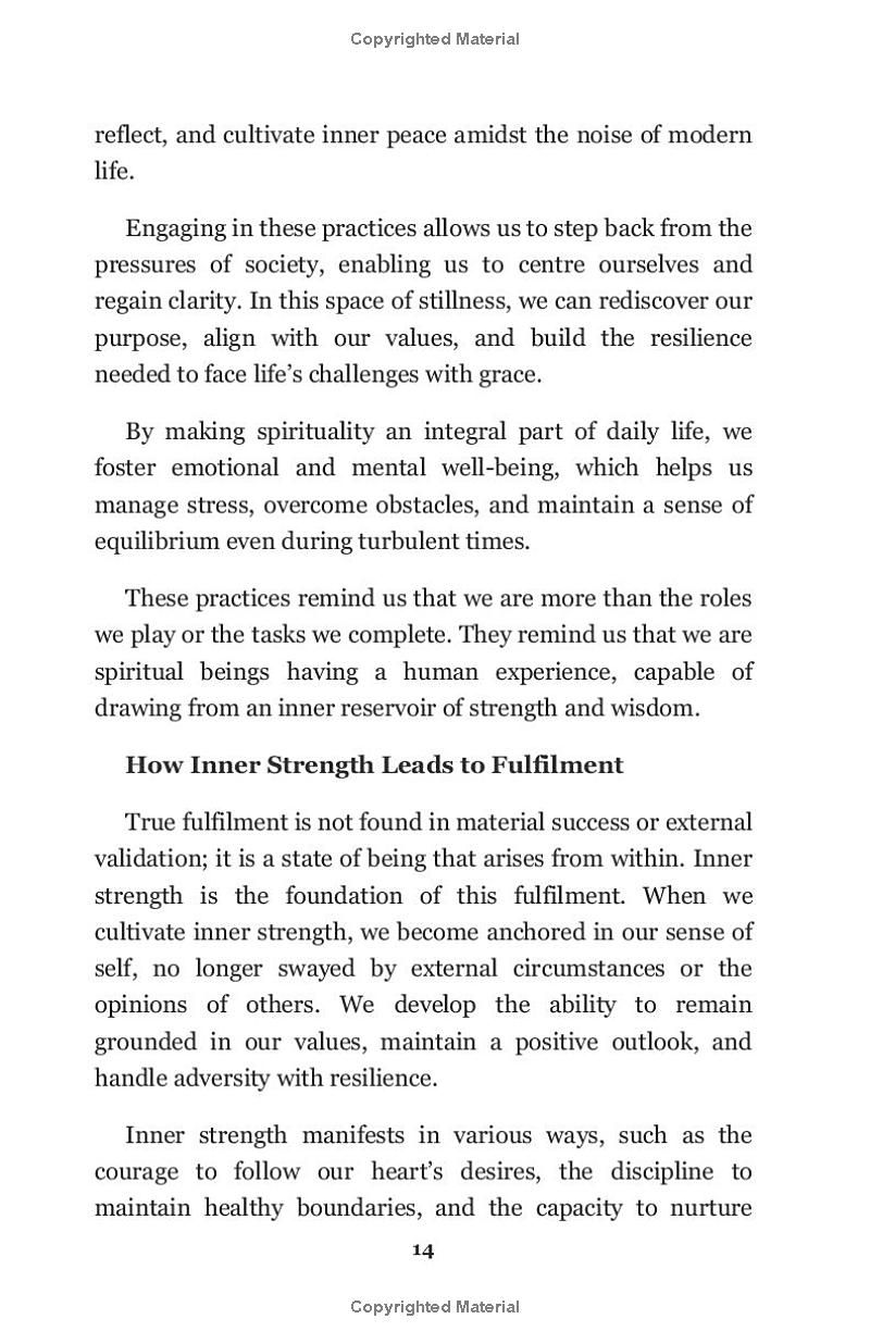 Awaken Your Inner Strength: Unlock the boundless potential, Discover Resilience, Practice Peace, and Lead a purposeful life. (Spirituality and self care)