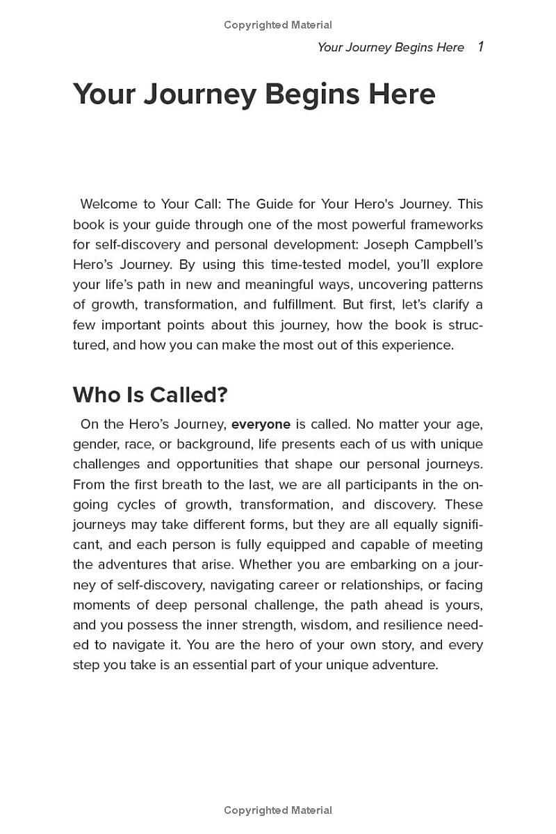 Your Call: The Guide to Your Heros Journey