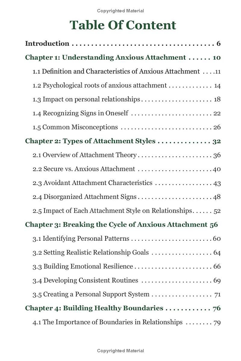 Recovering Anxious Attachment: Free Yourself, Gain Confidence, and Thrive in Relationship. Healing an Anxious Attachment Style