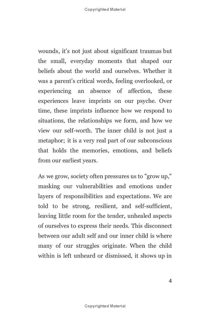 AWAKENING THE INNER CHILD: From Wounds to Wholeness: Transformative Techniques to Reparent, Heal, and Embrace Your Authentic Self (wholesome and victorious living)