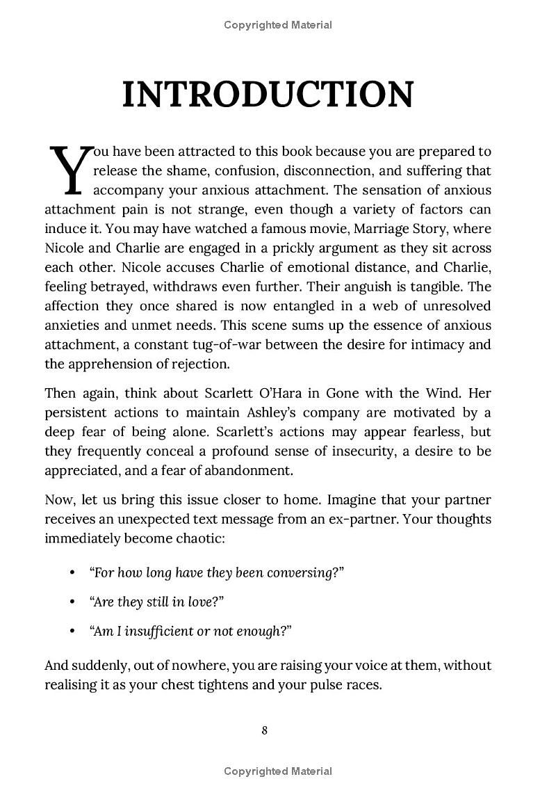 The Anxious Attachment Recovery Workbook: Transform Relationship Anxiety into Lasting Confidence and Security - A Practical Guide to Breaking Free from Clinginess, Overthinking, and Self-Doubt in Love