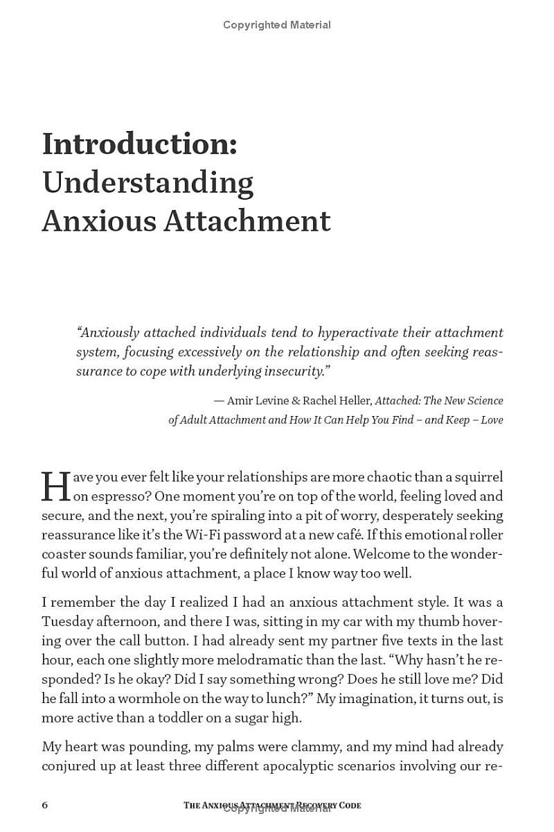 The Anxious Attachment Recovery Code: Overcoming Emotional Insecurity, Rewiring, and Inner Work to Finally Build Secure Relationships | Understand ... Red Flags Early with Practical Workbook