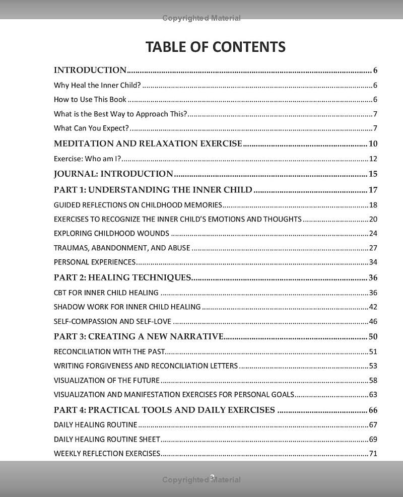 Inner Child Healing Journal and Workbook: 2 in 1 | A Transformative Journey with Guided Exercises to Heal Emotional Wounds & Trauma, Build Unshakable Self-Esteem, and Achieve Lasting Inner Peace