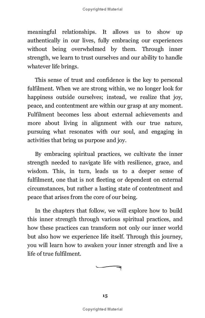 Awaken Your Inner Strength: Unlock the boundless potential, Discover Resilience, Practice Peace, and Lead a purposeful life. (Spirituality and self care)