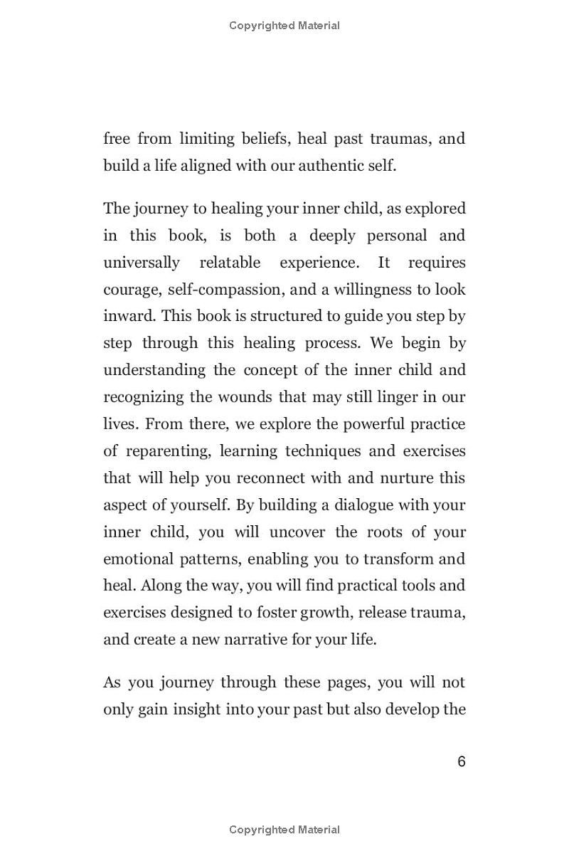 AWAKENING THE INNER CHILD: From Wounds to Wholeness: Transformative Techniques to Reparent, Heal, and Embrace Your Authentic Self (wholesome and victorious living)